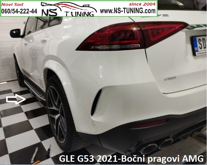 gle w167 2020 2021 2022 amg mercedes g53 bocni pragovi ugradnja novi sad beograd ns tuning